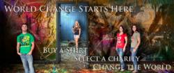 Charitable tshirts that raise money for charity